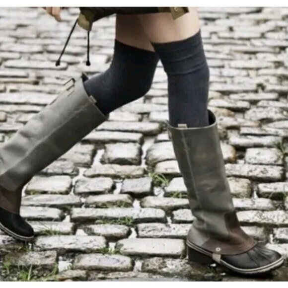 SOREL Slimpack Tall Equestrian Riding Boots Waterproof NL2007-051 Women Sz 6 - Picture 1 of 10